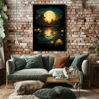 Moonlit Serenity Poster