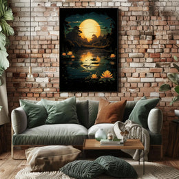 Moonlit Serenity Poster