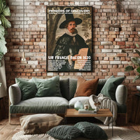 Sir Francis Bacon Historical Educational Poster