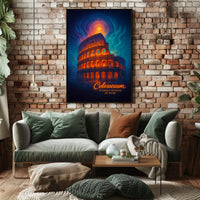 Colosseum Eternal Witness of Rome Poster