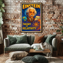 Einstein Theory Of Relativity Poster