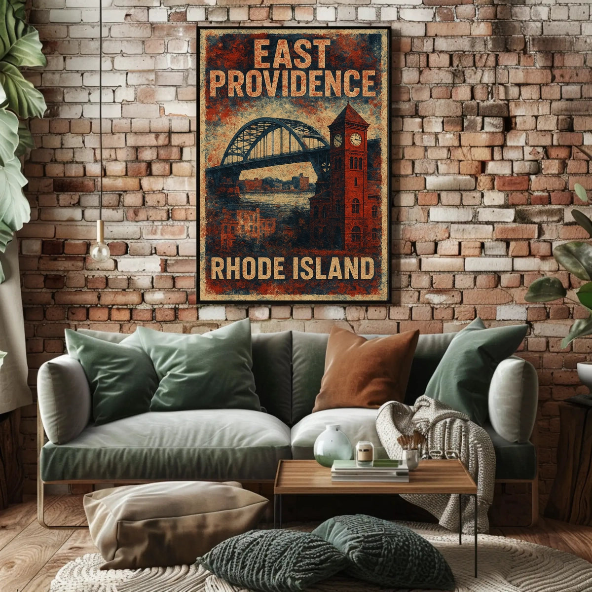 East Providence, Rhode Island Poster