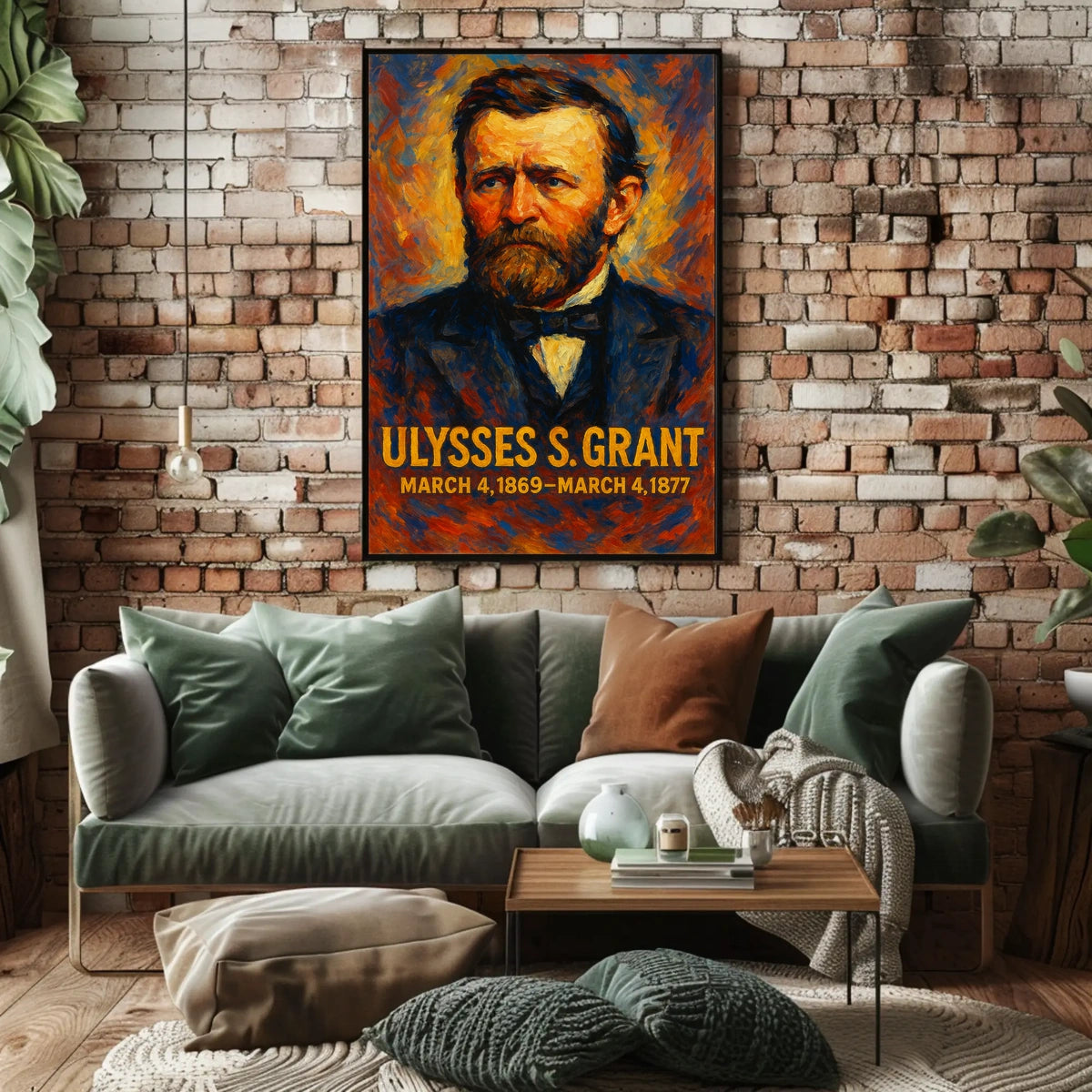 Ulysses S. Grant Presidential Tenure Poster