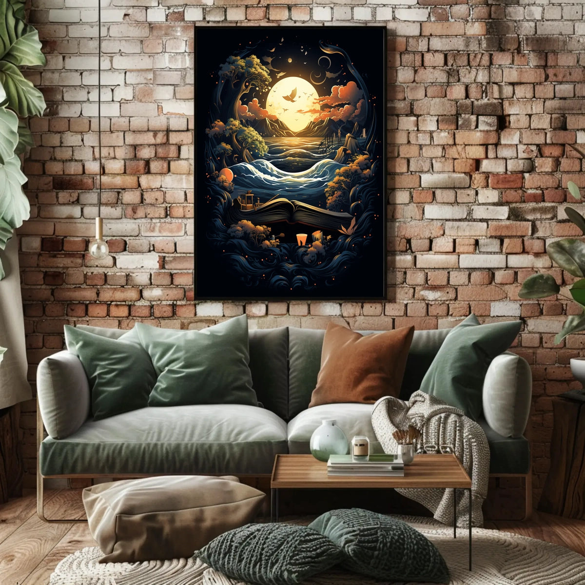 Enchanted Storybook Landscape Poster