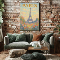 Paris in Bloom Poster