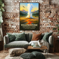 Yellowstone National Park A Natural Wonder Poster PosterGoat