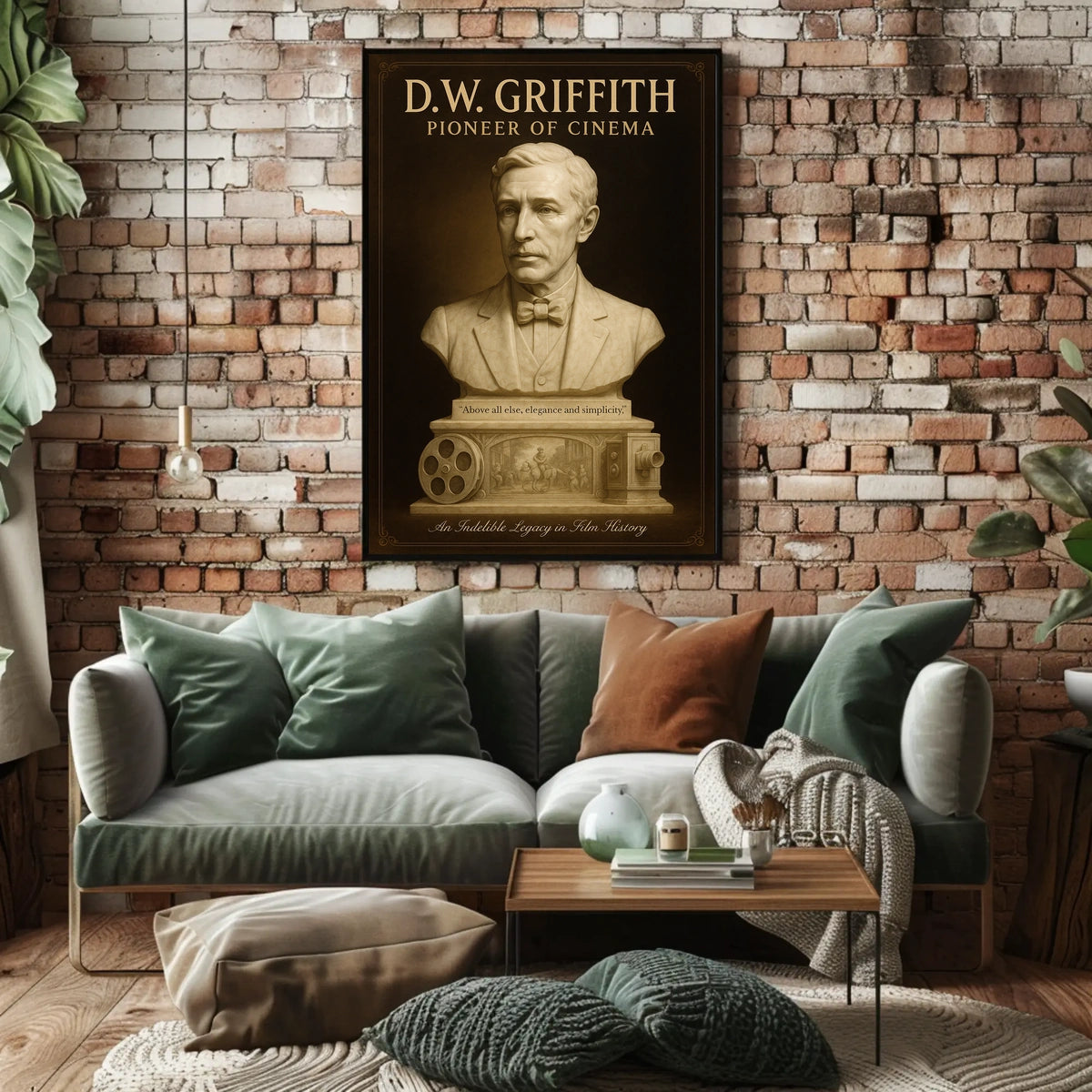 D.W. Griffith Pioneer Of Cinema Poster