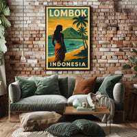 Lombok, Indonesia Poster
