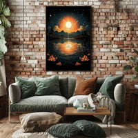 Celestial Reflections Poster