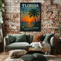 Florida Sunshine Awaits Poster