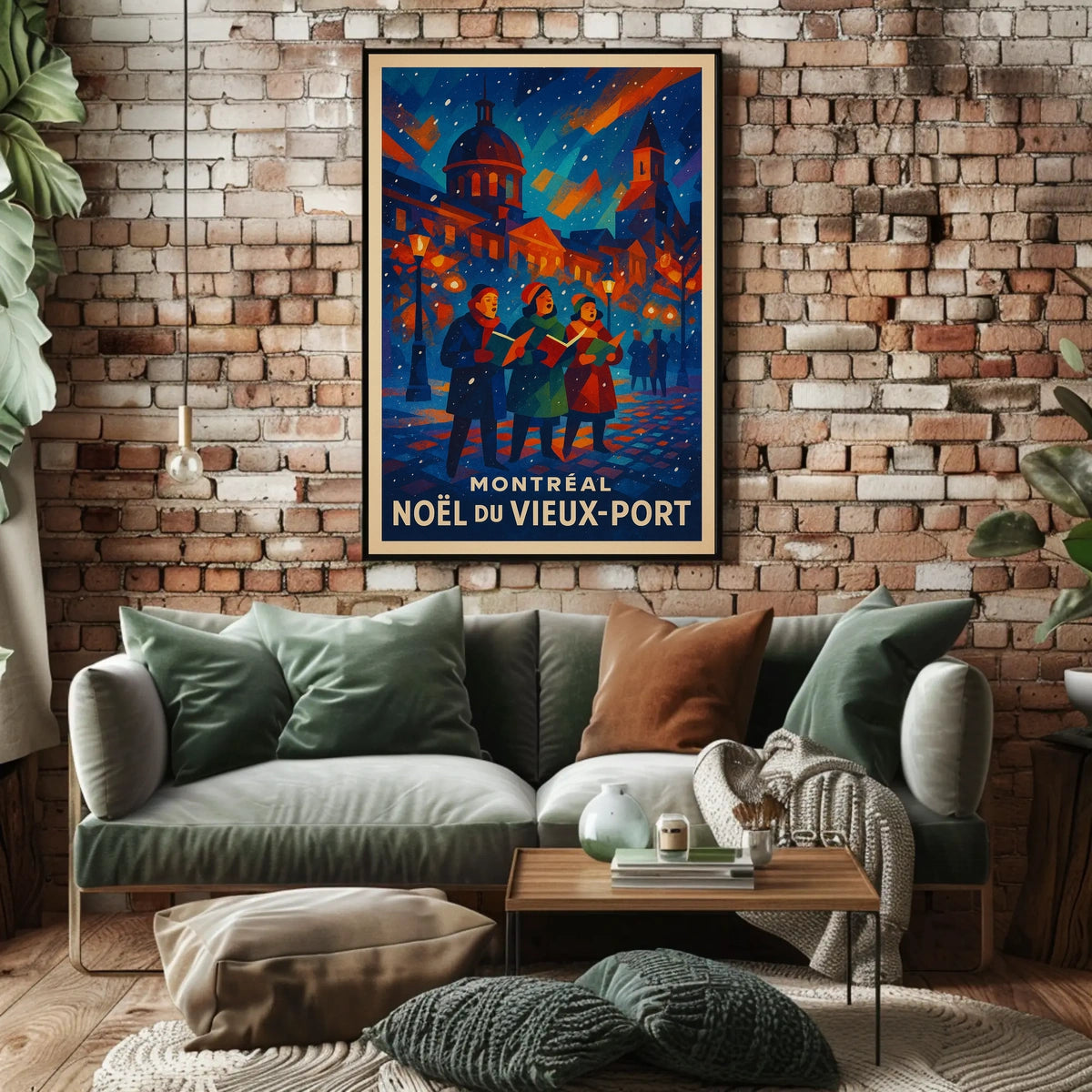 Noël du Vieux-Port Montreal Poster