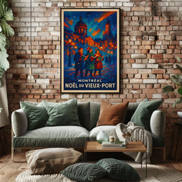 Noël du Vieux-Port Montreal Poster
