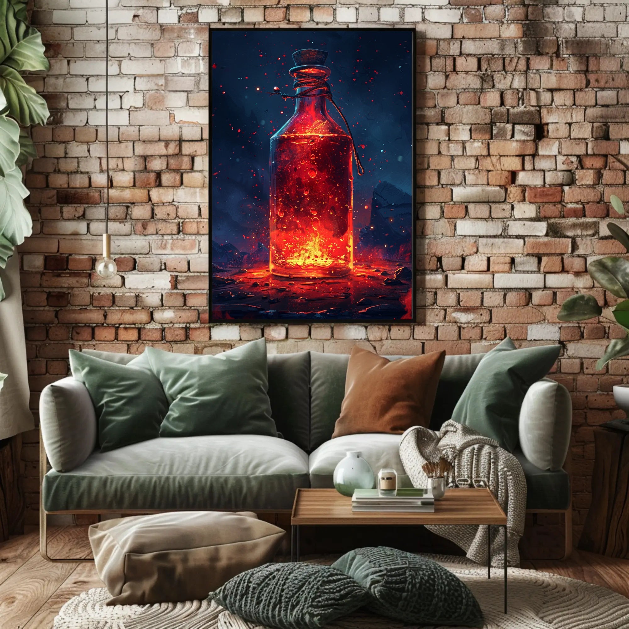 Potion of Fire Poster PosterGoat