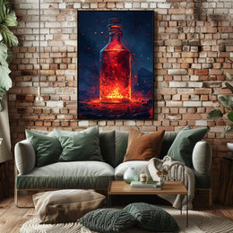 Potion of Fire Poster PosterGoat