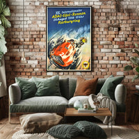 XIX. Internationales ADAC-Eifel-Rennen 1956 Poster
