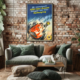 XIX. Internationales ADAC-Eifel-Rennen 1956 Poster