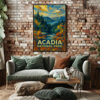 Acadia National Park Poster