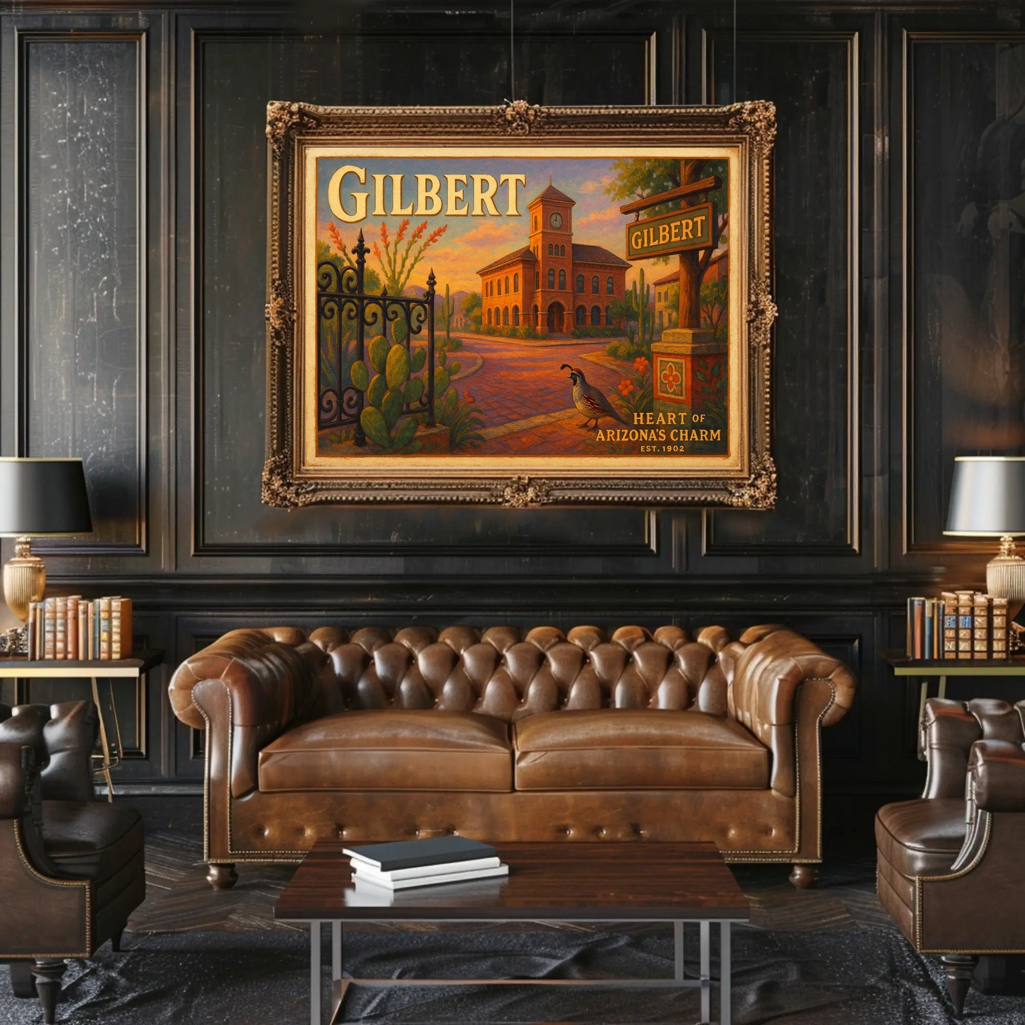 Gilbert Heart of Arizona Charm Poster