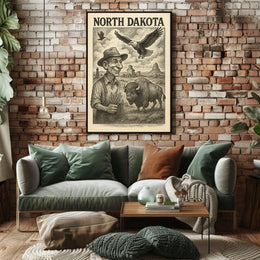 North Dakota Heritage Poster
