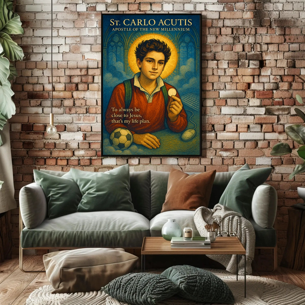 St. Carlo Acutis Apostle of the New Millennium Poster