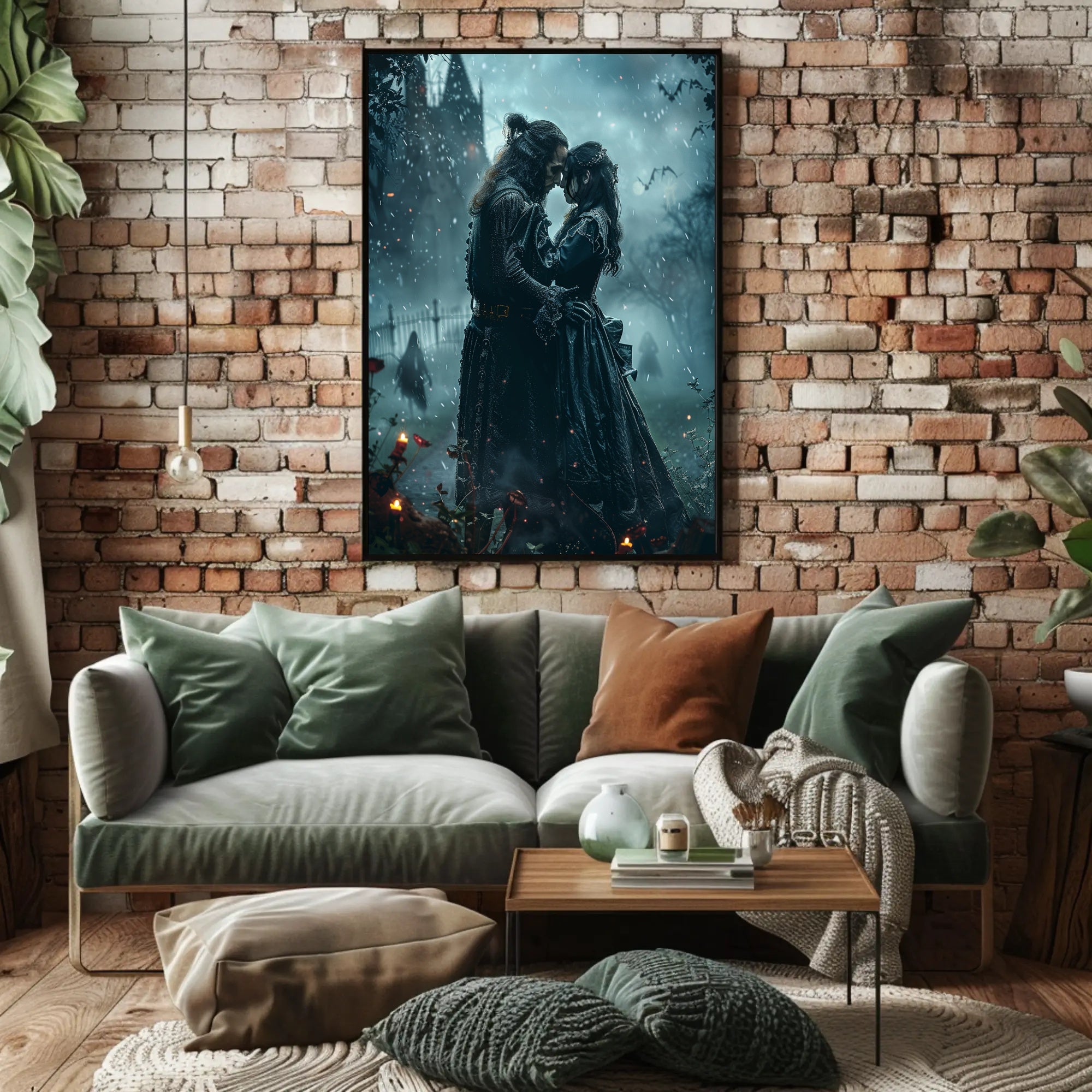 Gothic Romance in the Mist Poster PosterGoat