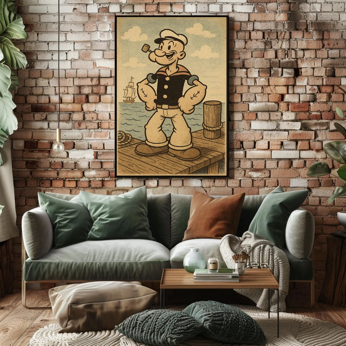 Popeye 1929 Art Poster POP-250