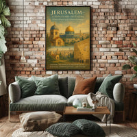 Jerusalem's Interfaith Harmony: A Cultural or Heritage Poster