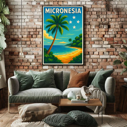 Micronesia Paradise Poster