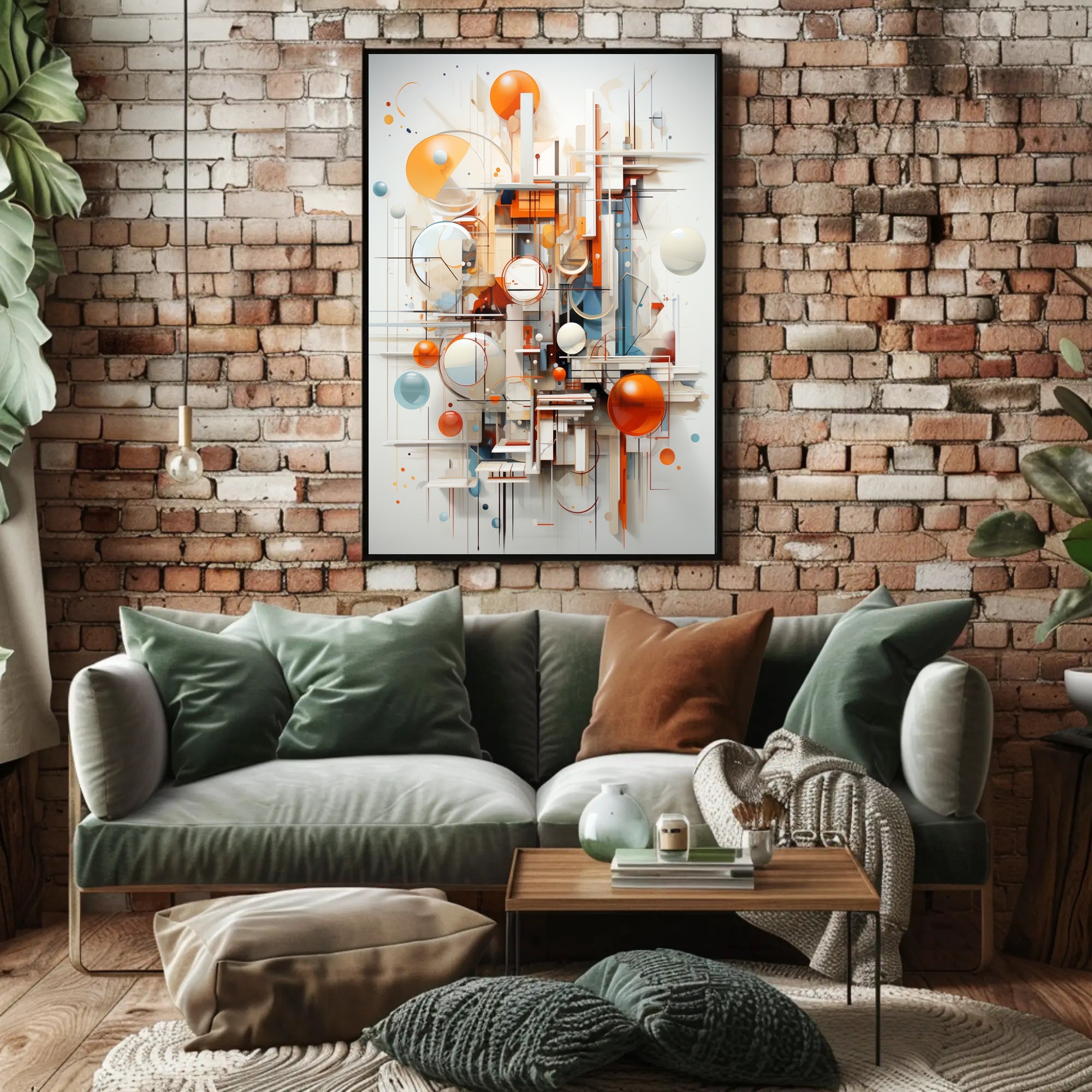 Geometric Harmony Poster PosterGoat