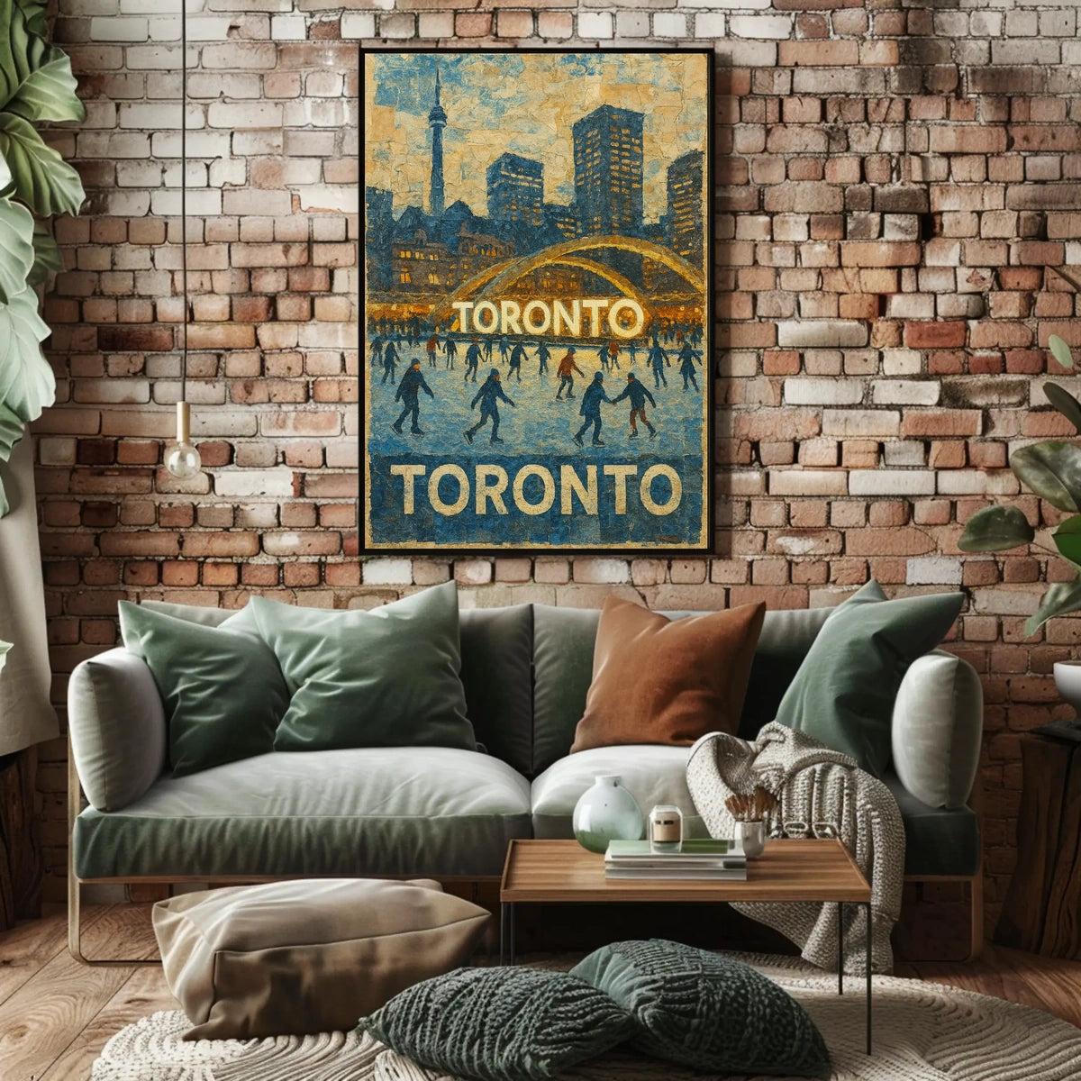 Toronto Winter Wonderland Poster