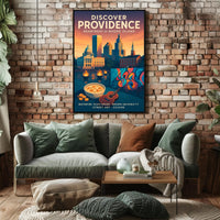 Discover Providence Poster PosterGoat
