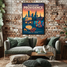 Discover Providence Poster PosterGoat