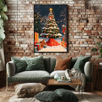 Festive Christmas Wonderland Poster