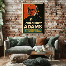 John Quincy Adams 6th President Poster