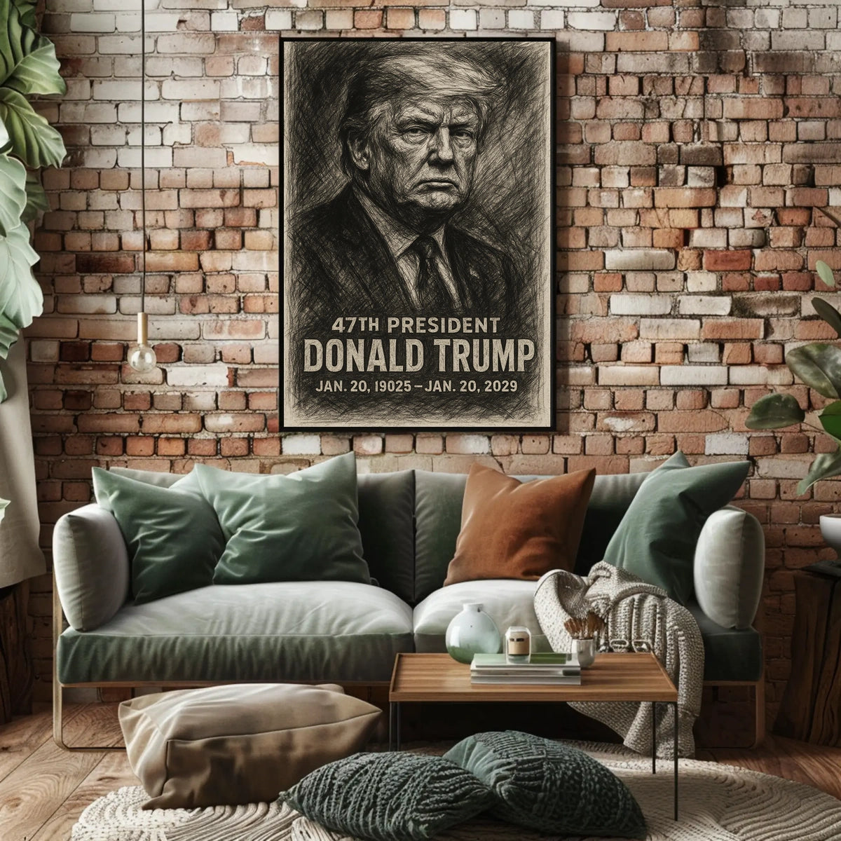 Donald Trump The Unyielding Resolve Poster