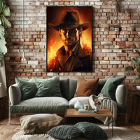 The Fiery Adventurer Poster