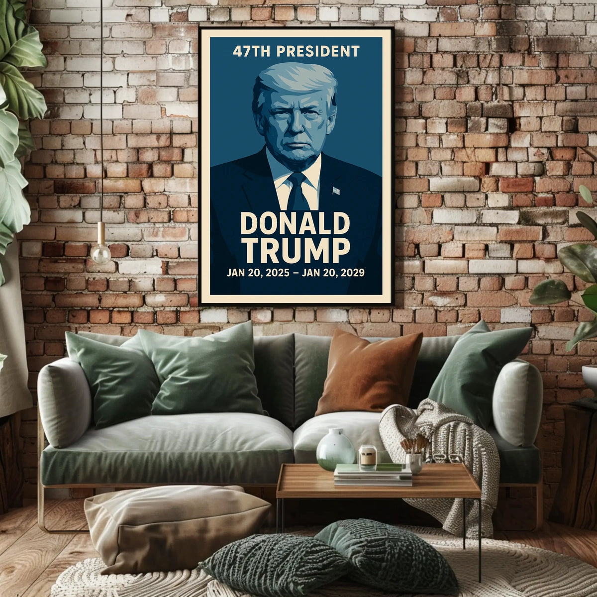 Donald Trump 47th President Poster
