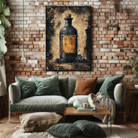 Vintage Potion Bottle Vintage Poster