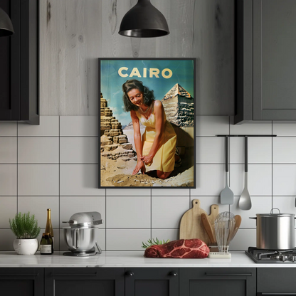 Cairo Vintage Poster