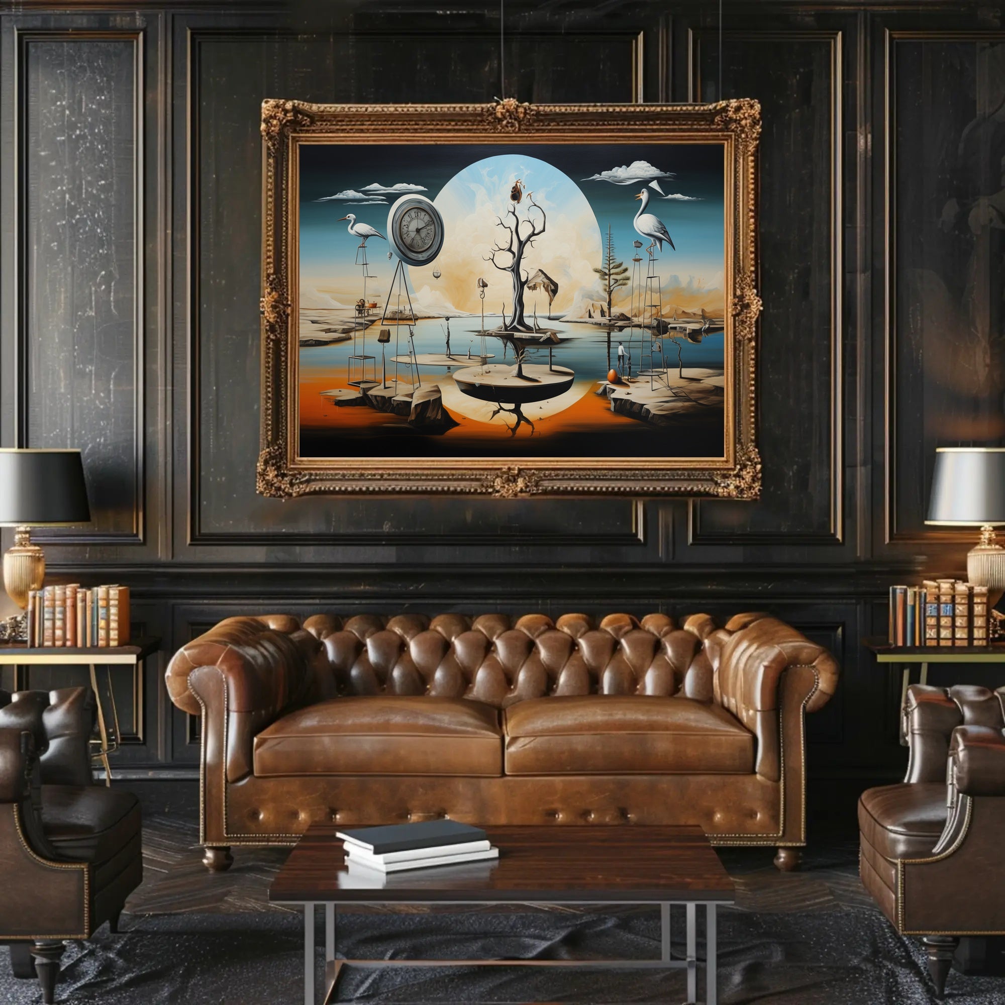 Surreal Dreamscape Art Print: Abstract or Artistic Poster
