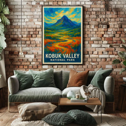 Kobuk Valley National Park Poster Wall Art Alaska Landscape