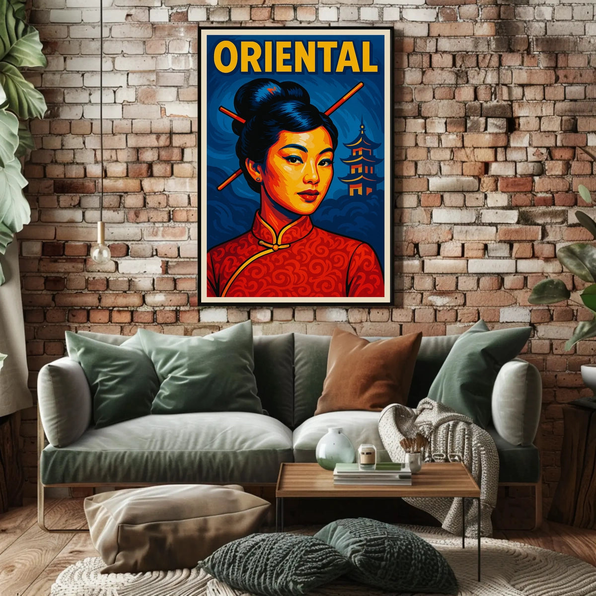 Oriental Elegance Poster