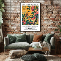William Morris Cotton Prints Exhibition Cultural Poster