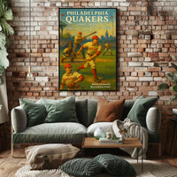 Philadelphia Quakers Celebrating a Legendary Era in Baseball Poster