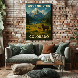 Rocky Mountain Majesty Poster