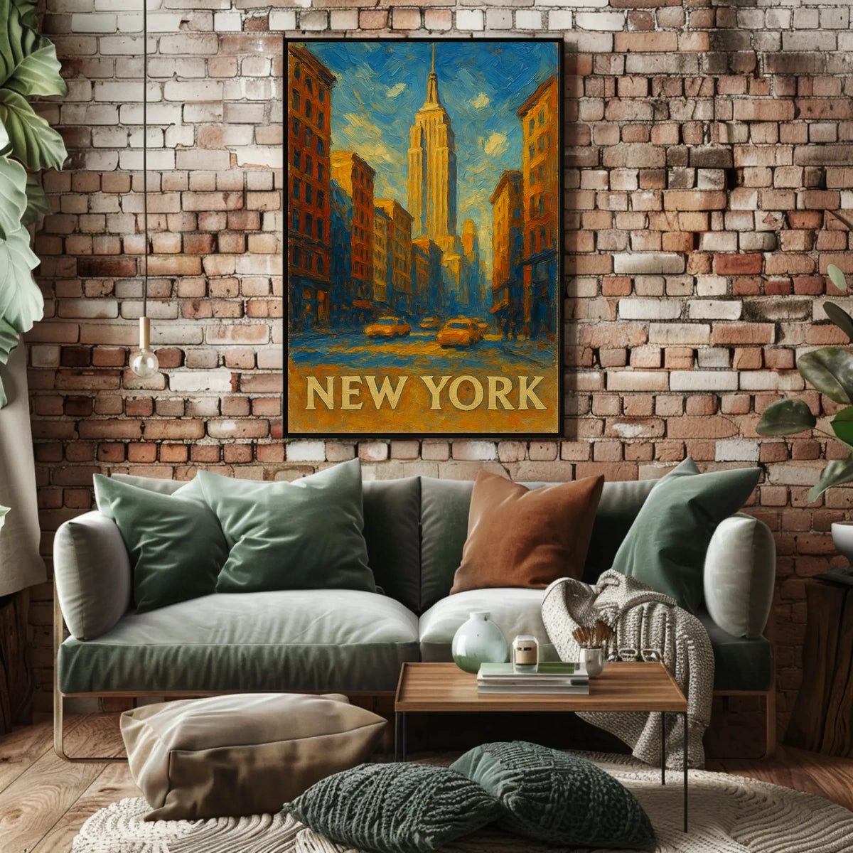 New York Cityscape Poster