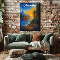 Nature's Majestic Embrace Art Print - National Park Poster