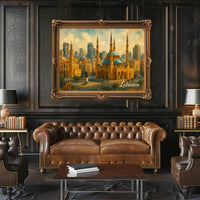 Beiruts Architectural Harmony Poster