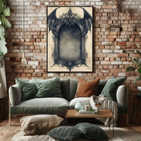 Gothic Frame Design Poster