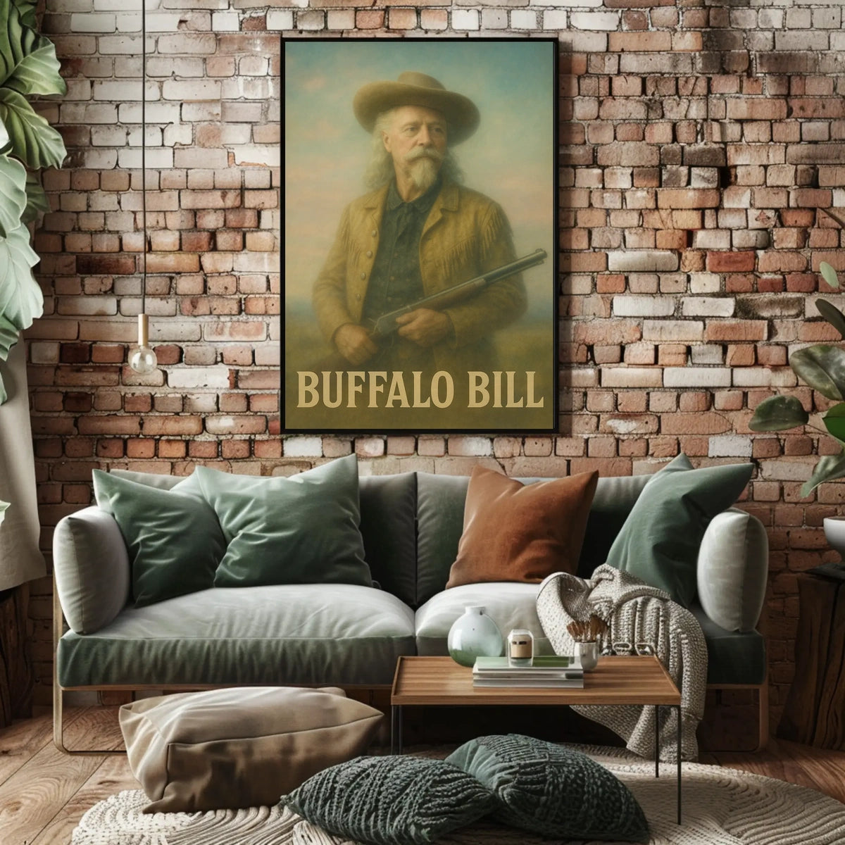 "Buffalo Bill Western Attire Cultural or Heritage Poster"